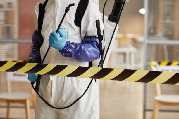 Professional Crime Scene Cleanup technician working in Skyforest, CA
